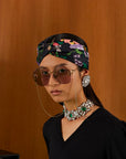 Geometric frame sunglasses