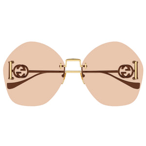 Geometric frame sunglasses